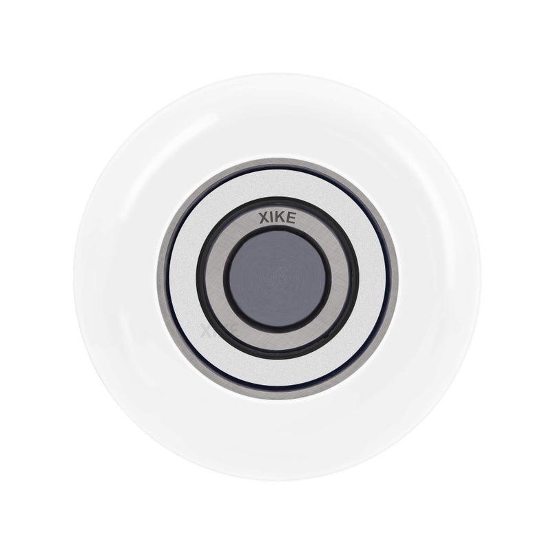 XiKe 12 Pack White 2" Nylon Garage Door Roller 4" Stem, Quiet/Durable and High Load, Use 6200-2RS Double Seals Precision Bearings. - Image 3
